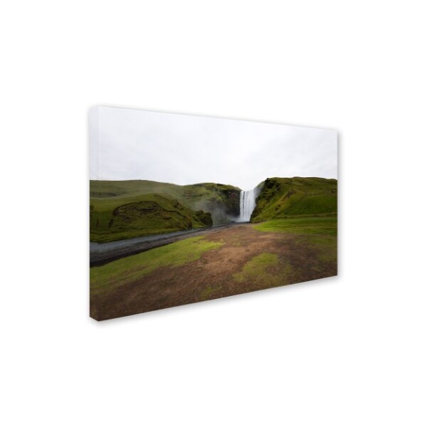 Philippe Sainte-Laudy 'Waterfall In The Background' Canvas Art,22x32